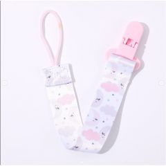 Держатель для пустышки, розовое облачко